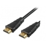 Cable HDMI 1.4 Goldplated 4K M/M Negro 5m.