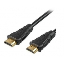 Cable HDMI 1.4 Goldplated 4K M/M Negro 7m.