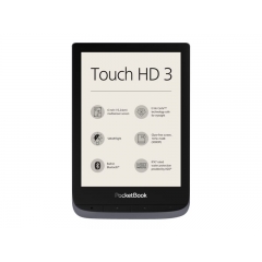 Pocketbook Touch HD 3 Metalic 6'' 16GB Wifi (Outlet)