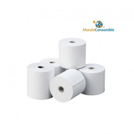 Rollo De Papel Termico 80X45Mm. (120 Unidades)