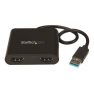 StarTech Adaptador Video USB 3.0 - 2 x HDMI USB32HD2