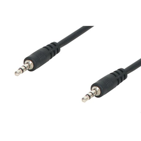 Cable Audio Jack 3.5Mm Stereo Macho - Macho 10.00Mt - Mundo Consumible  Tienda Informática Juguetería Artes Graficas