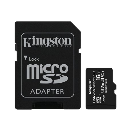 Kingston Canvas Select Plus - 16 GB - microSDHC UHS-I