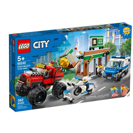 LEGO City - Policía: Atraco Monster Truck 60245