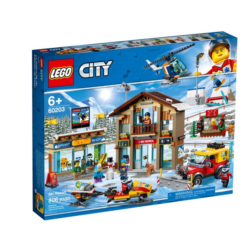 Lego estacion hotsell de esqui