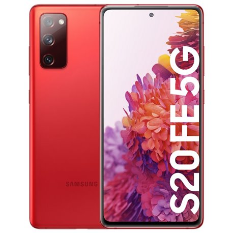 Samsung Galaxy S20 FE 5G 128GB 6GB Rojo Android AMOLED 6.5'' Libre (Outlet)