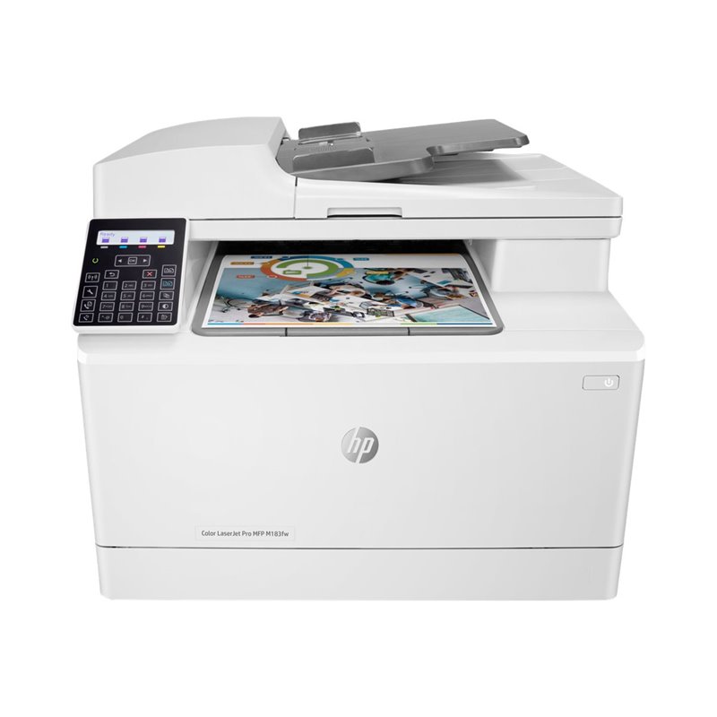 HP Color Laserjet Pro M183FW Multifuncion Laser Color Wifi Fax (Outlet 2) -  Mundo Consumible Tienda Informática Juguetería Artes Graficas