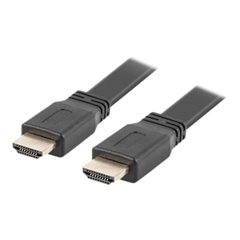 Cable HDMI Lanberg V2.0 4K Plano 1m Negro