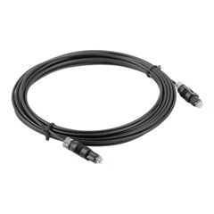 Cable Toslink Lanberd Optico Audio Digital 1m Negro