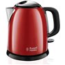 Russell Hobbs Colors Plus Hervidor Agua Electrico 2400W 1 Litro Acero Rojo