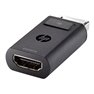 HP DisplayPort to HDMI Adapter - adaptador de video - DisplayPort / HDMI