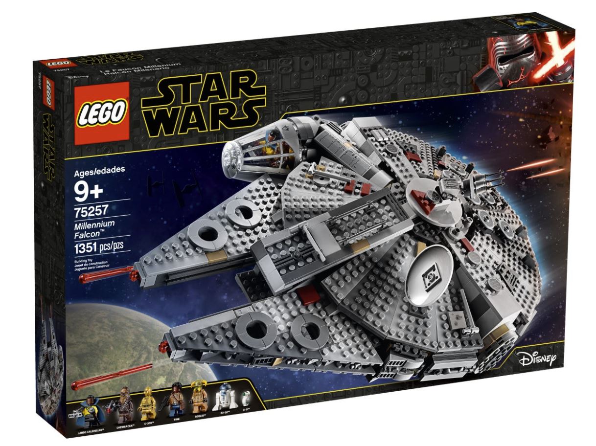 Desplazamiento cobre Conquistar Lego StarWars - Milenium Falcon - 75257 - Mundo Consumible Tienda  Informática Juguetería Artes Graficas