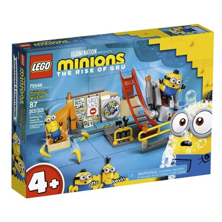 Lego Minions - Minions en el Laboratorio de Gru - 75546