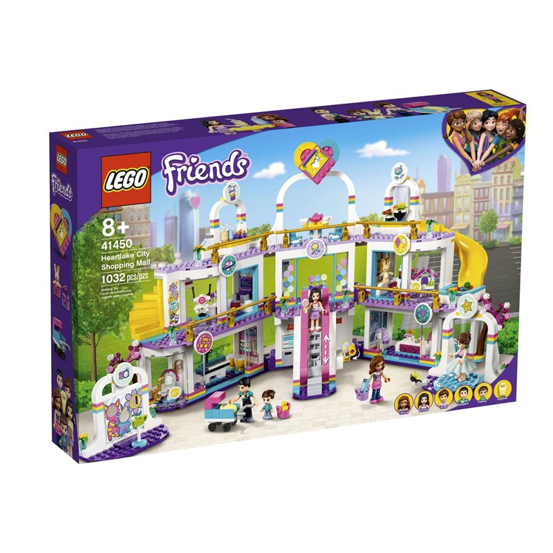 lego friends centro comercial de heartlake city