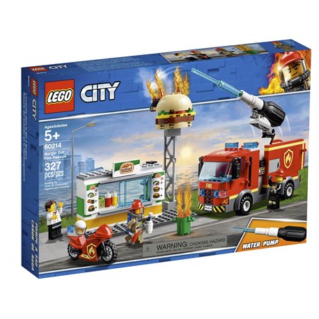 Lego City - Rescate del Incendio en la Hamburguesería - 60214