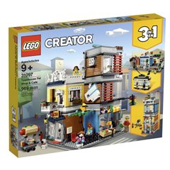 LEGO Creator 3in1 - Tienda de Mascotas y Cafetería - 31097