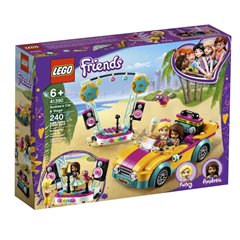 Lego Friends - Coche y escenario de Andrea - 41390