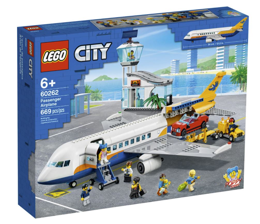 LEGO City - Avion de Pasajeros - 60262 - Mundo Consumible Tienda  Informática Juguetería Artes Graficas