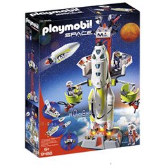 Playmobil Space - Cohete con Plataforma de Lanzamiento - 9488