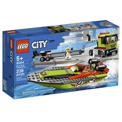 Lego City - Transporte de la Lancha de Carreras - 60254