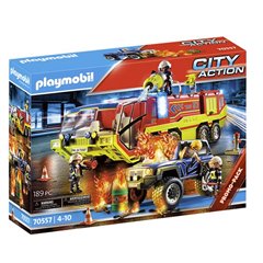 Playmobil City Action - Operación de Rescate con Camión de Bomberos - 70557