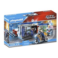Playmobil City Action - Policía: escape de la prisión - 70568
