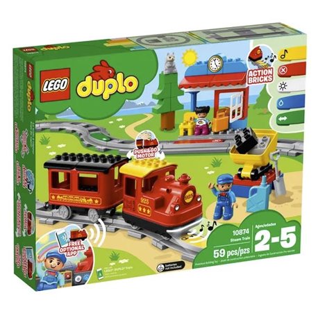 Lego Duplo - Tren de vapor - 10874