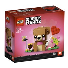Lego Brick Head - Oso de San Valentín - 40379