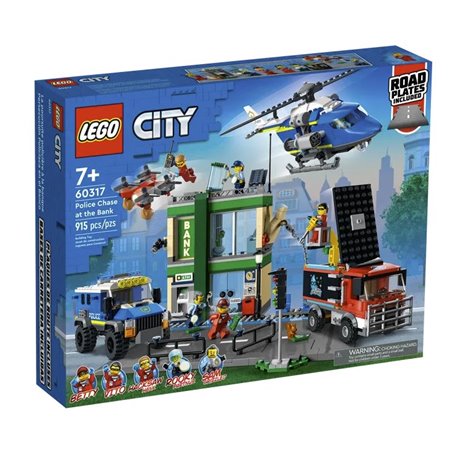 Lego City - Persecución Policial en el Banco - 60317