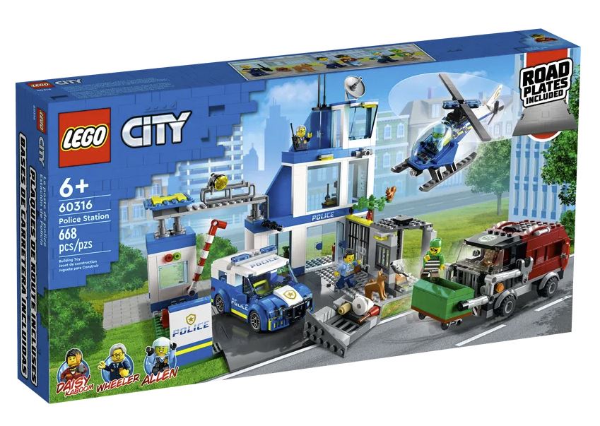 pómulo Perspectiva Esmerado Lego City - Comisaría de Policía - 60316 - Mundo Consumible Tienda  Informática Juguetería Artes Graficas