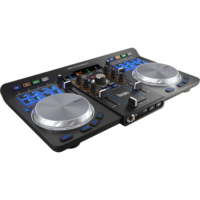 Hercules Universal DJ Bluetooth Mesa de Mezclas - Mundo Consumible Tienda  Informática Juguetería Artes Graficas