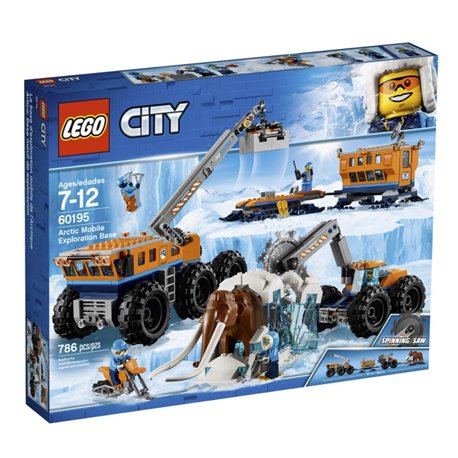 Lego City - Ártico: Base móvil de exploración - 60195 (Outlet)