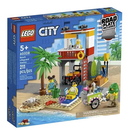 Lego City - Base de Socorristas en la Playa - 60328