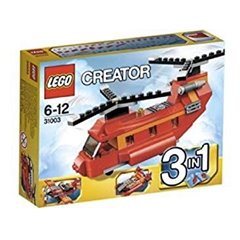 Lego Creator - Helicóptero de Transporte Rojo - 31003 (Outlet)