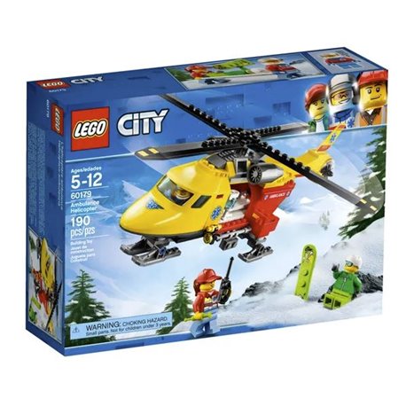 Lego City - Helicoptero Ambulancia - 60179 (Outlet)