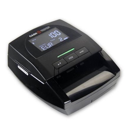 Cash Tester CT432 SD Detector de Billetes + Visor Actualizable Negro