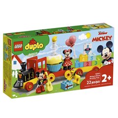 Lego Duplo - Tren de Cumpleaños de Mickey y Minnie - 10941