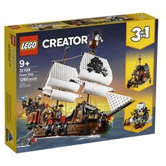 Lego Creator 3in1 - Barco Pirata - 31109