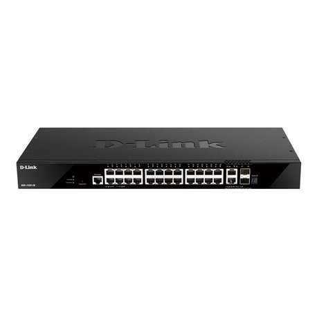 D-Link DGS-1520-28 Switch POE 24P Gigabit + 4P SFP 193W (Outlet)