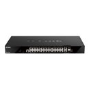 D-Link DGS-1520-28 Switch POE 24P Gigabit + 4P SFP 193W (Outlet)