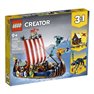 Lego Creator 3in1 - Barco Vikingo y Serpiente Midgard - 31132