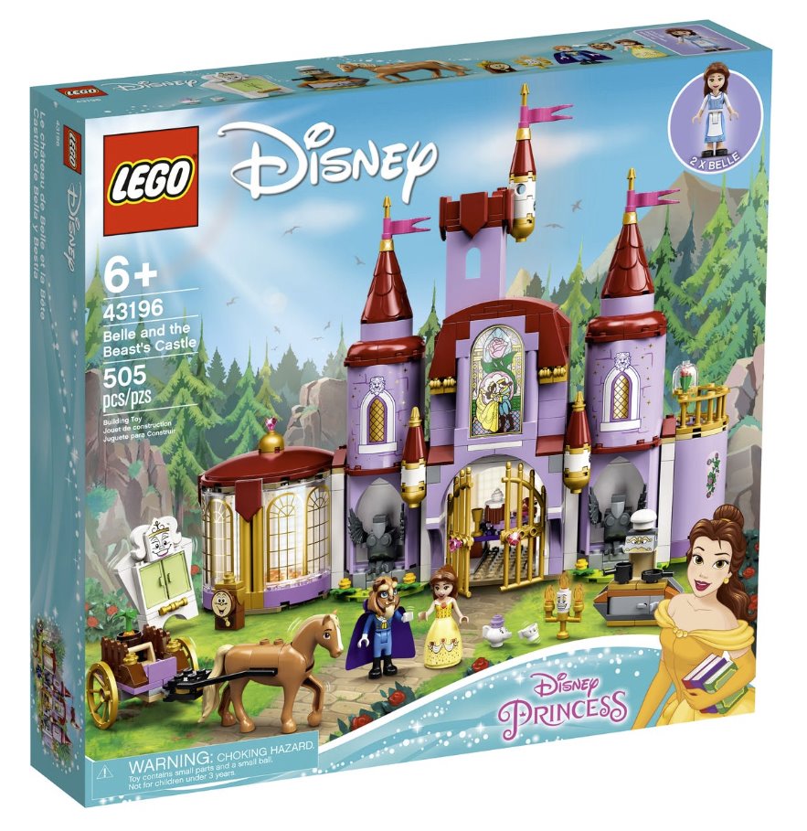 LEGO Disney Castillo de Bella y Bestia 43196 Mundo