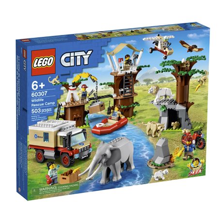 Lego City - Rescate de la Fauna Salvaje: Campamento - 60307