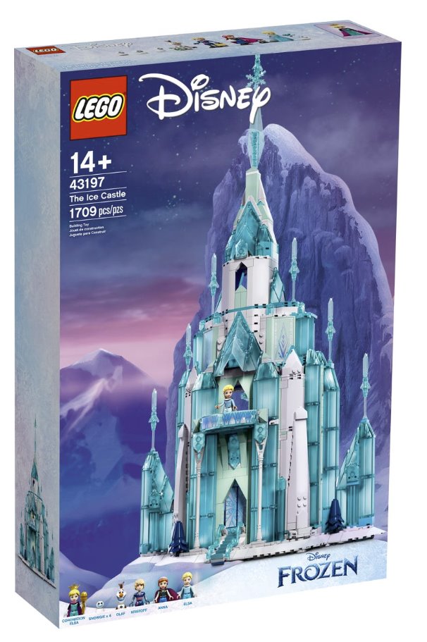 LEGO Disney - Castillo de Hielo Frozen - 43197 - Mundo Consumible Tienda  Informática Juguetería Artes Graficas