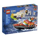 LEGO City - Lancha de Rescate de Bomberos - 60373