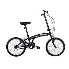 Nilox X0 Bicicleta Plegable Negro
