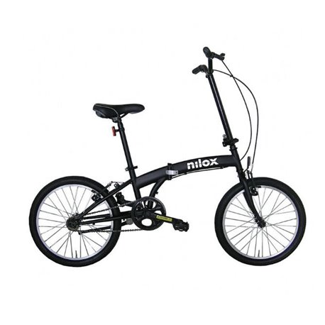 Nilox X0 Bicicleta Plegable Negro - (Outlet)