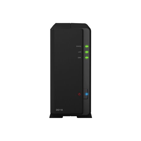 Synology DiskStation DS118 1 Bahia 3.5'' 2.5'' RJ45 USB (Outlet)