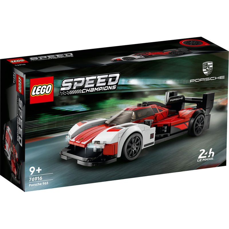 LEGO Speed Champions - Porsche 963 - 76916 - Mundo Consumible Tienda  Informática Juguetería Artes Graficas