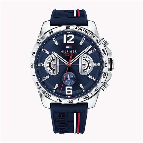 Reloj Tommy Hilfiger 1791476 Resistente Agua Acero Azul